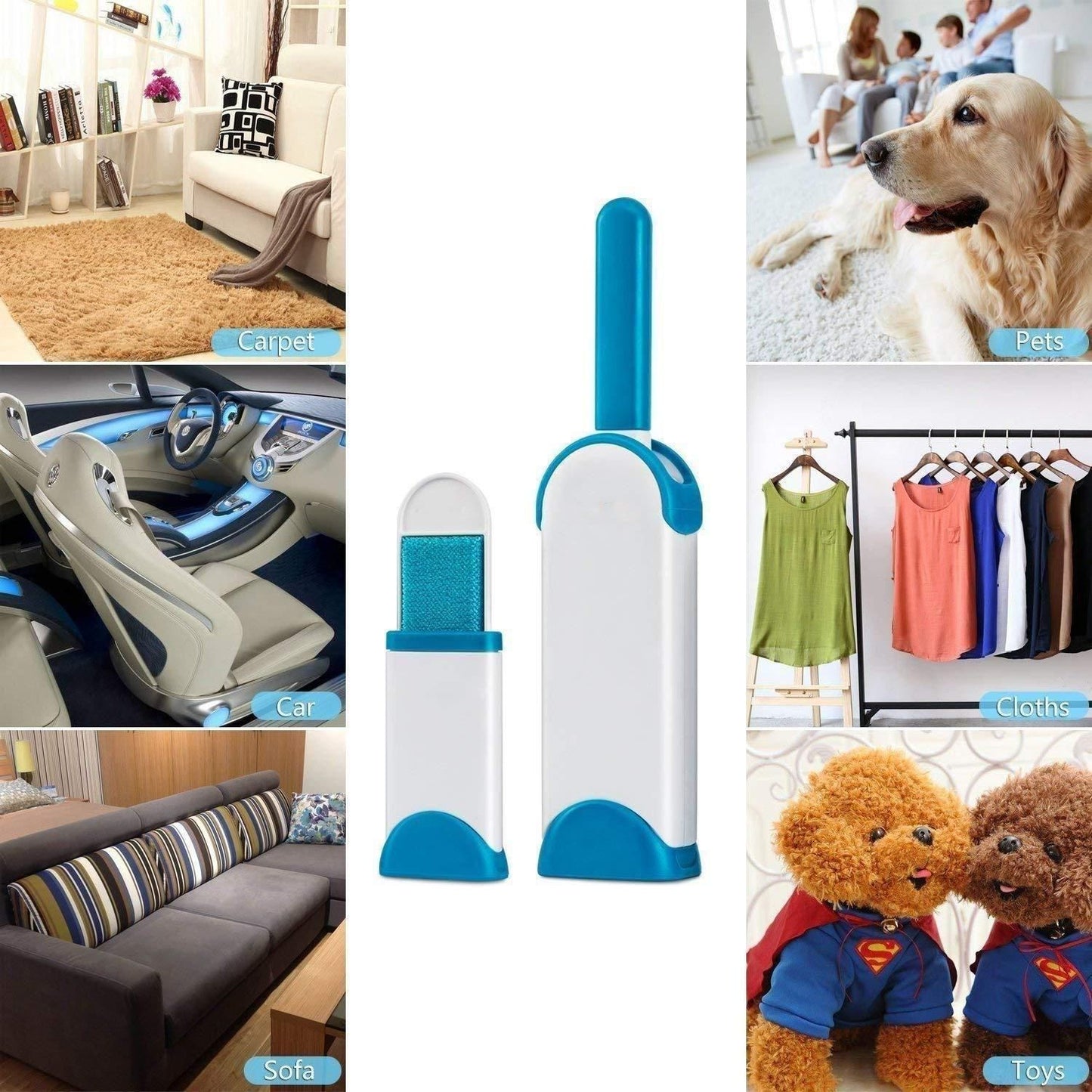 Multi-Purpose Pet Fur and Lint Remover