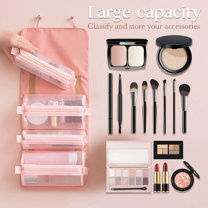 Travel Chic: 4-in-1 Makeup Bag