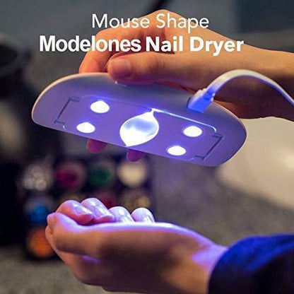 GlamGlow Mini Nail Polish Dryer: LED UV Light Magic