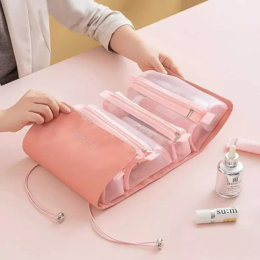 Travel Chic: 4-in-1 Makeup Bag