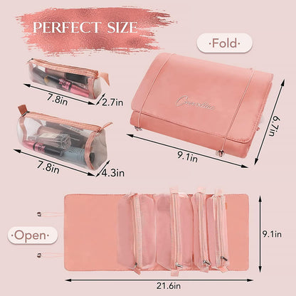 Travel Chic: 4-in-1 Makeup Bag