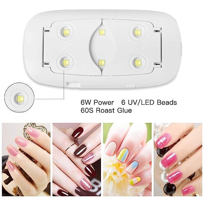 GlamGlow Mini Nail Polish Dryer: LED UV Light Magic