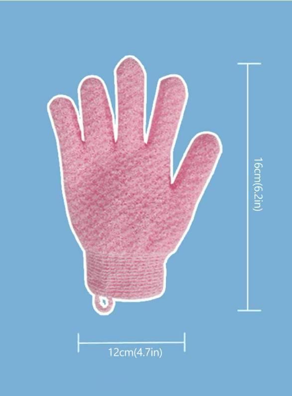 LuxScrub Five-Finger Bath Gloves: Ultimate Exfoliation