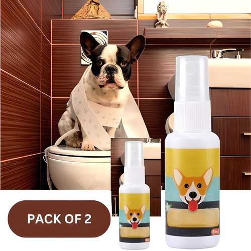 PawPerfect Potty Trainer: Natural Spray for Dogs & Cats (Pack of 2)