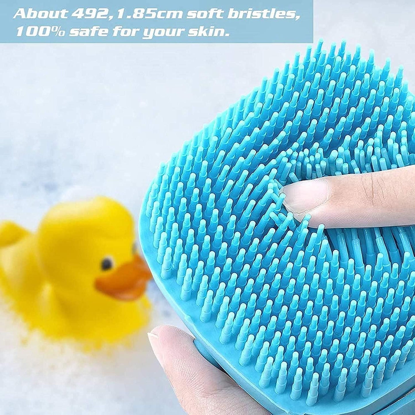 GentleTouch Soft Silicone Bath Brush