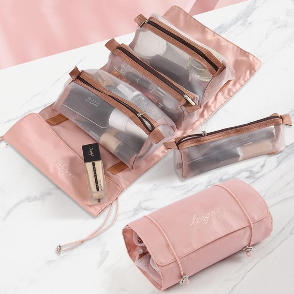 Travel Chic: 4-in-1 Makeup Bag