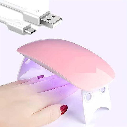 GlamGlow Mini Nail Polish Dryer: LED UV Light Magic
