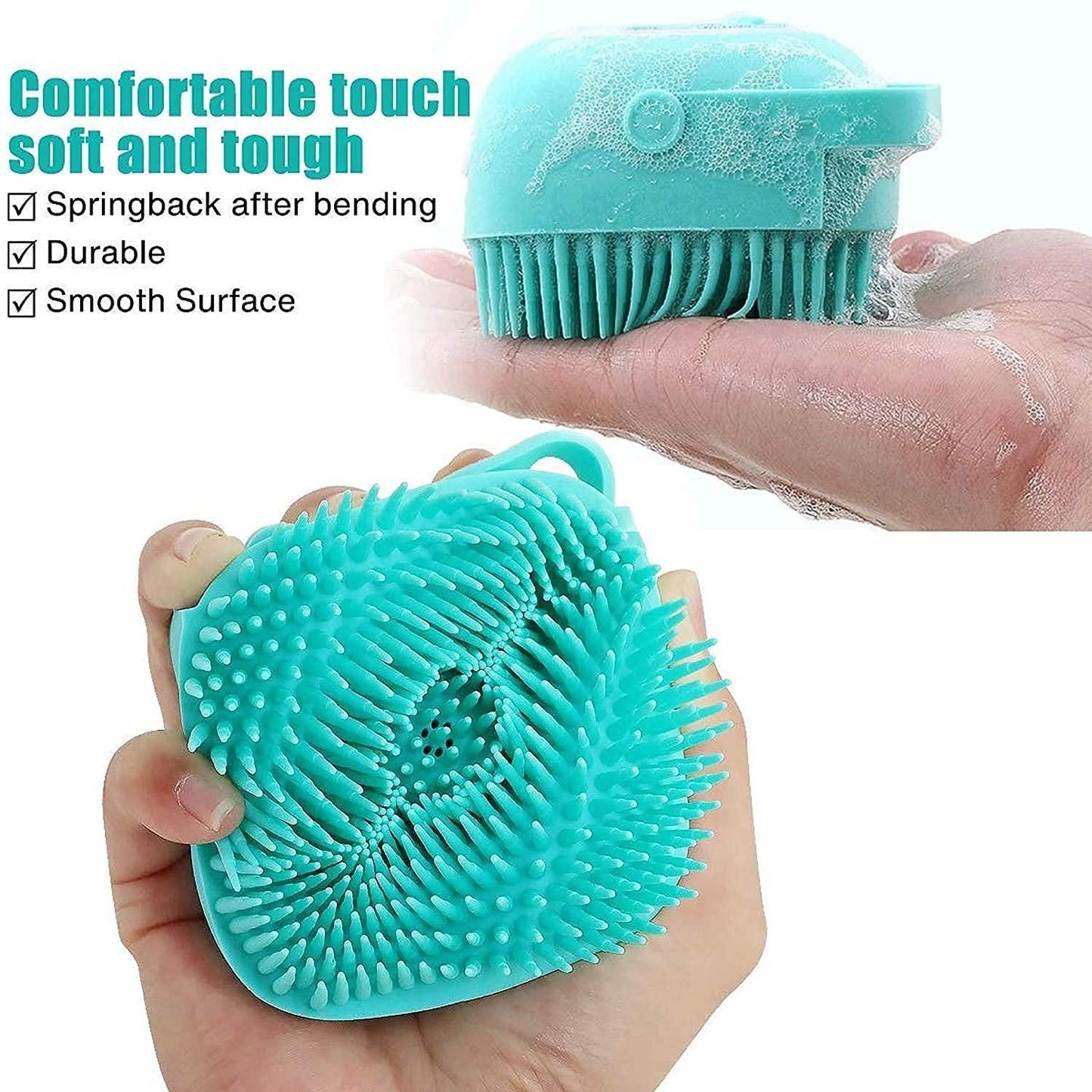 GentleTouch Soft Silicone Bath Brush