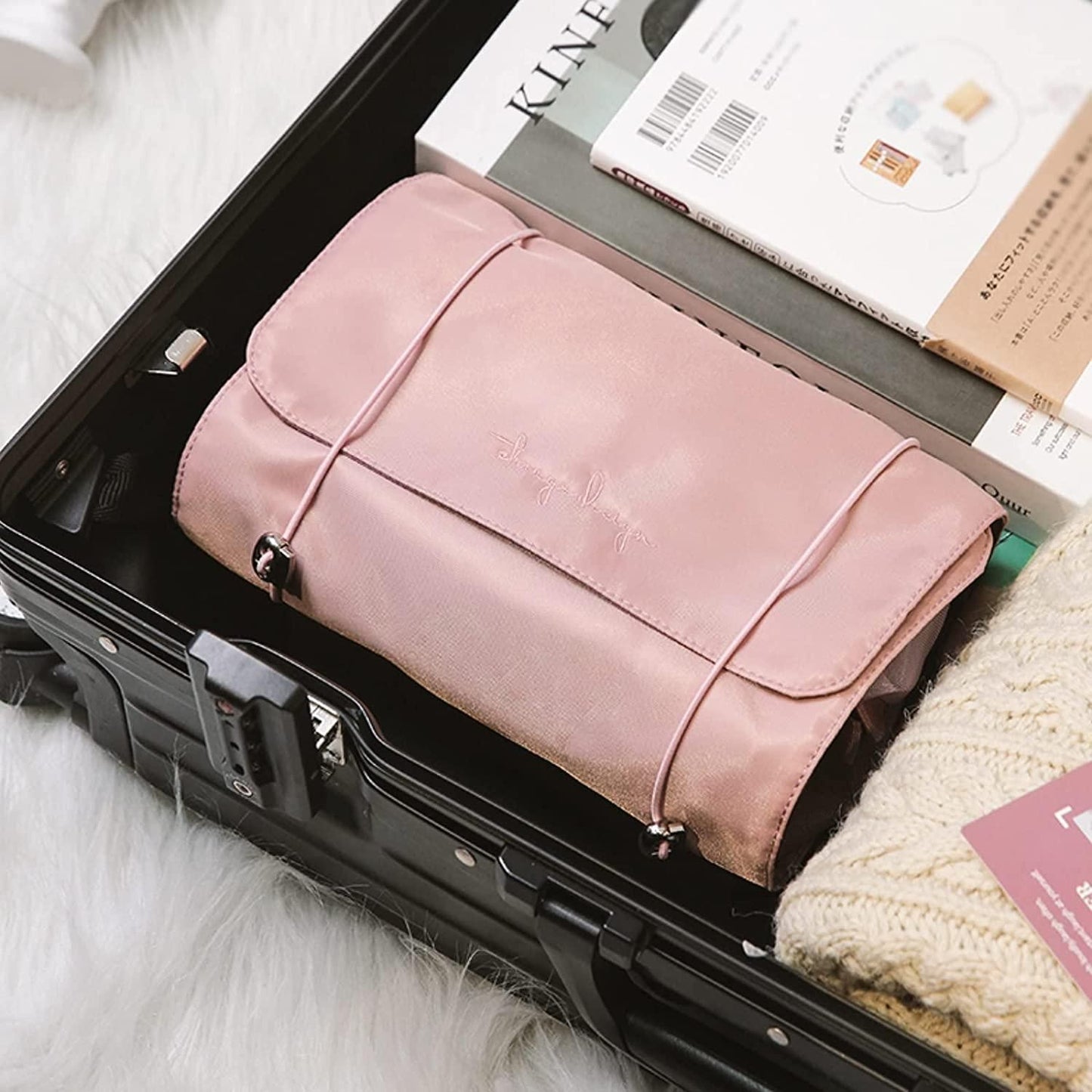 Travel Chic: 4-in-1 Makeup Bag